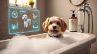 AI診断で愛犬に最適化！最新ドッグサロンのオーダーメイドシャンプー